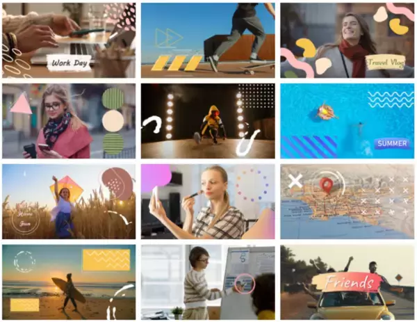 動画編集ソフト PowerDirector 365・写真編集ソフト PhotoDirector 3652022年4月コンテンツアップデート動画、写真編集用デコレーションステッカー、フォントを追加