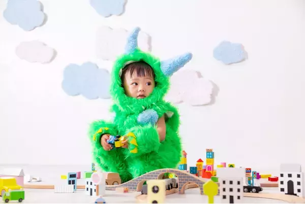 ぱれっとタウンにモンスターが現れた!?可愛いモンスターの着ぐるみNew visual【あばれんぼうモンスター】が登場 - 1歳記念