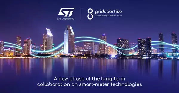 GridspertiseとSTの20年間におよぶ協力体制が米国などの家庭向けスマート・メータ・ソリューションを強化