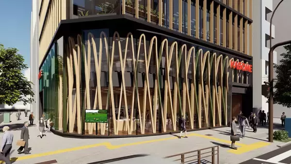 “野菜の会社 カゴメ”の情報発信機能を兼ねた 新カゴメビル完成