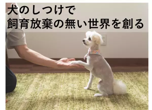 【飼育放棄を無くしたい】オンラインしつけプラットフォーム「イヌトレ」クラウドファンディング開始のお知らせ