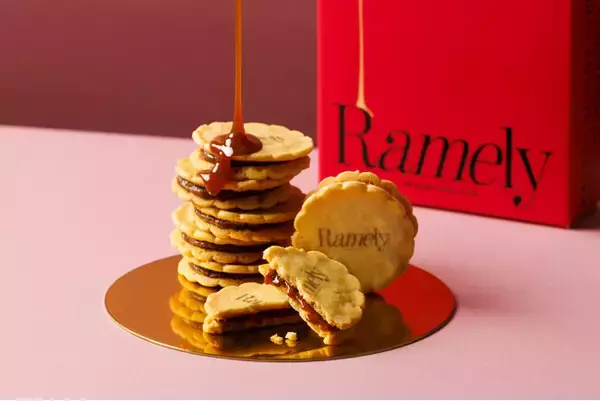 【博多土産】【期間限定】“ホロっと”食感のクッキーに広がる、なめらかなキャラメルの余韻。JR博多駅「Ramely(ラメリー)」から、新作スイーツを発売！