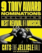 西野亮廣（キングコング）共同プロデュース作品『キャッツ ~THE JELLICLE BALL~』が、第79回トニー賞で9部門ノミネートの快挙！