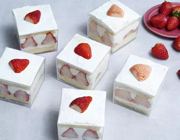 豊洲市場ドットコム×パティシエ関谷さんとのコラボスイーツ！国産いちごを3種使用した「いちごを食べるためのショートケーキ」