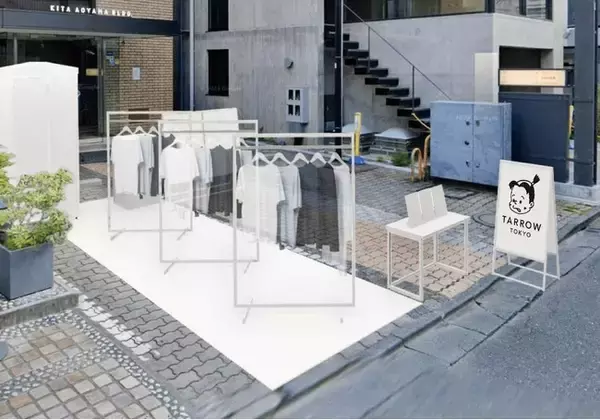 アパレルOEM発の新ブランド『TARROW TOKYO』　ECサイトから飛び出し、初のPOPUPショップ開催！