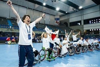 【ハンドボール】第4回車いすハンドボール世界選手権 エジプト、ポルトガルを連破して決勝進出！