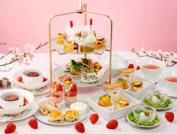 「【コートヤード・バイ・マリオット福井】春苺と旬の食材が奏でる、季節を味わうアフタヌーンティー　苺のアフタヌーンティーの第2弾「スプリングストロベリーアフタヌーンティー」が季節限定で登場」の画像