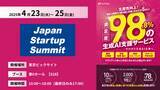 「カトルセ、【4/23(水)-4/25(金)@東京ビッグサイト】「Japan Startup Summit」にブース出展」の画像1