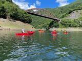 「ゴールデンウィーク後半はやまなし奥昇仙峡のダム湖でカヌー体験　普段では一般開放されていない荒川ダム湖面を特別にカヌー体験用に開放します！」の画像1