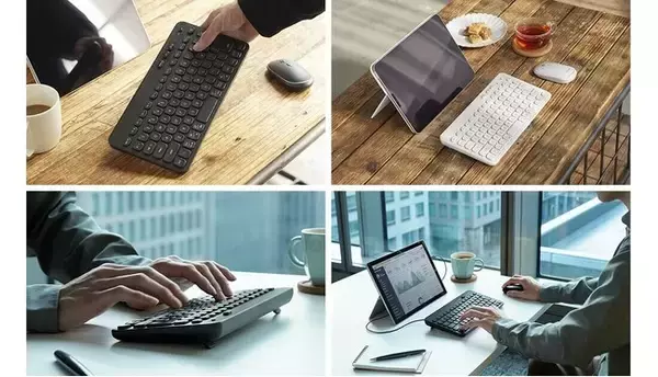 「Caps Lock」キーを無効化できる！省スペースでも打ちやすさにこだわったコンパクトキーボード、接続方式が選べる3タイプ 4アイテムを新発売