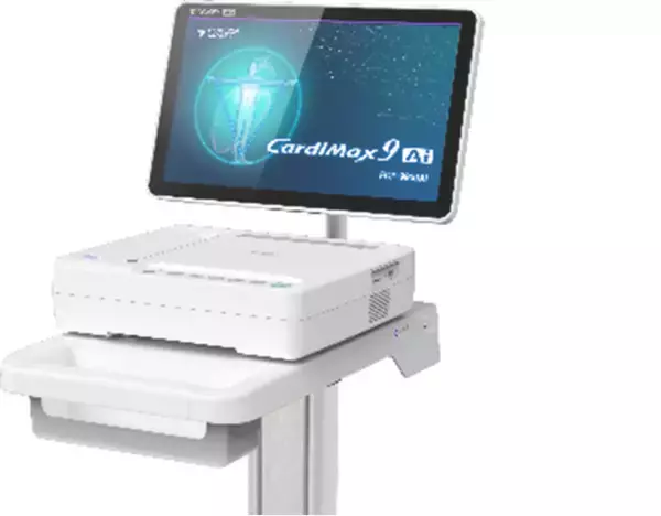 国内初*、AIで隠れ心房細動のリスクを、洞調律の心電図から推定する12誘導心電計を開発