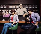 「上野の森美術館で開催中の「シティーハンター大原画展」に「槇村香」等身大立像がいよいよ登場！喫茶キャッツアイに獠、香、海坊主、美樹4人が勢揃い！新作オリジナルグッズ＜名刺ケース＞も遂に販売開始！」の画像1