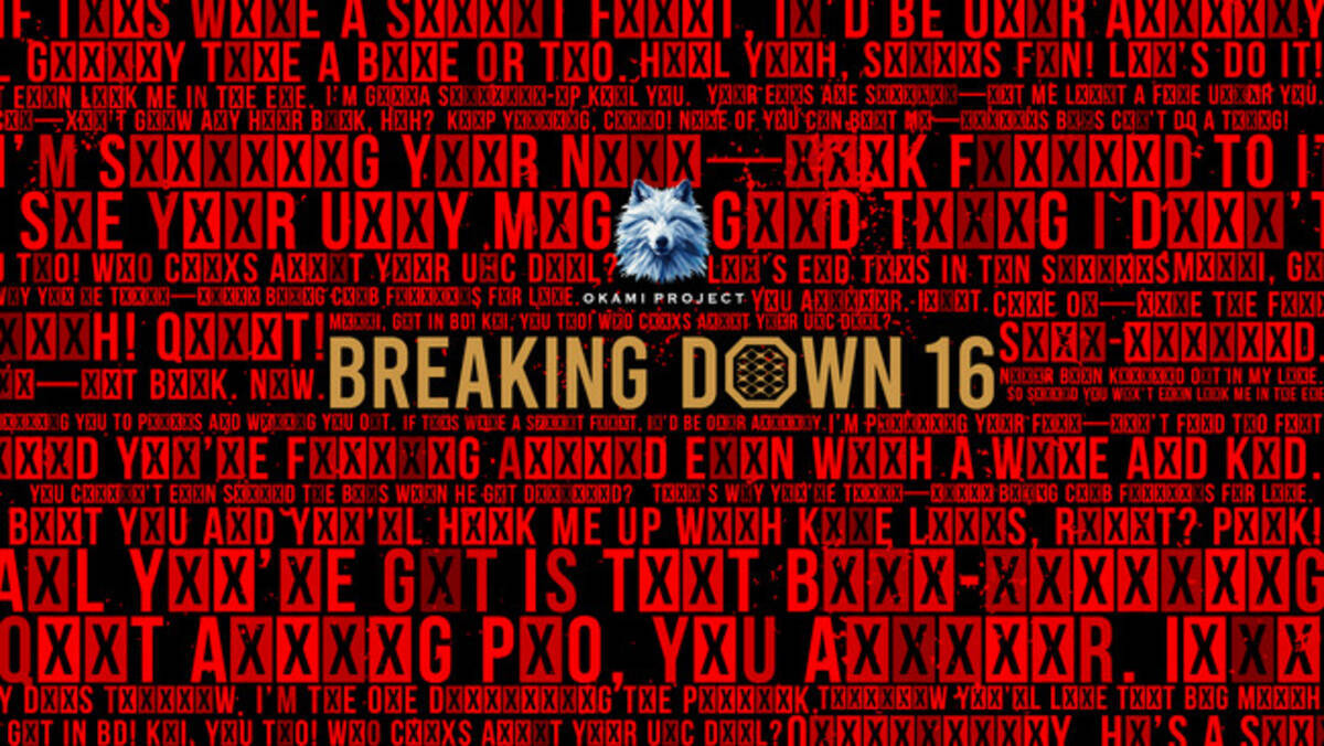 BreakingDown16のメインスポンサーに仮想通貨対応VISAカードの「オオカミプロジェクト」が就任！ - エキサイトニュース