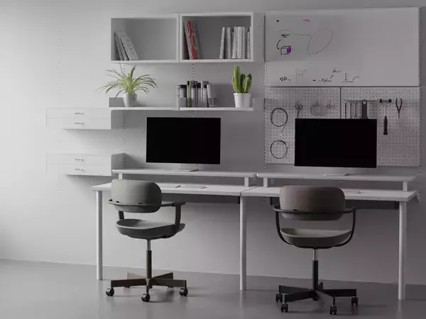 PREDUCTS：壁面モジュールシステム「WALL MODULAR SYSTEM」とオフィス用 DESKを新規開発。co-baへ納入決定