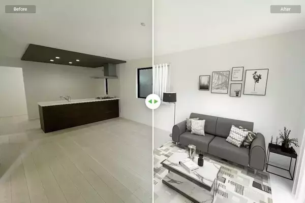 大手不動産企業の50%が利用しているバーチャルステージング、新規ご利用キャンペーンを開始