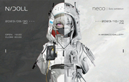 人気イラストレーターneco氏、初個展[N/DOLL]を「アキバCOギャラリー」にて本日より開催
