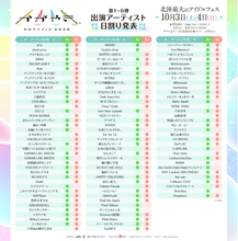 北陸最大のアイドルフェス「かがやきフェス2026」第1～6弾出演アーティスト日割り発表・かがやきフェス公式アプリ配信中・チケット「かがやきフェス満喫チケット」数量限定先行販売中！