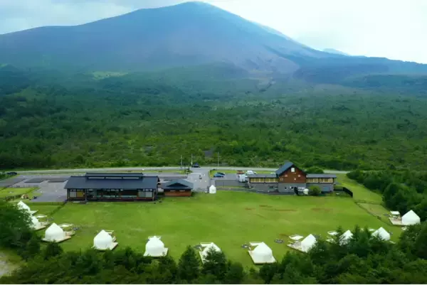 「【浅間山北麓ジオパーク内のグランピングがリニューアル】圧倒的な大自然を感じるジオグランピング 「Dot Glamping 北軽井沢」 が2024年7月1日に誕生！」の画像