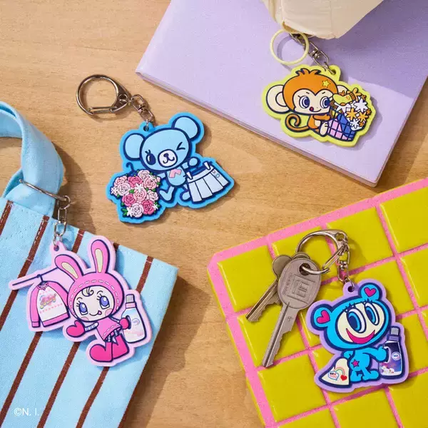 懐かしのショッパーがランドリーネットになって登場?!「ニュービーズ×ナルミヤキャラクターズ RAINBOW LAUNDRY！」限定コラボキャンペーンがスタート！