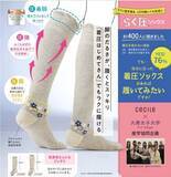 「『セシール×大妻女子大学生コラボ企画』から生まれた、着圧はじめてさんでもラクに履ける「着圧ソックスらく圧(R)」がセシールから新発売。」の画像1