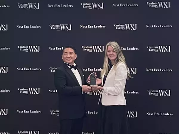 アイム・ユニバースの藍川眞樹社長　ウォールストリートジャーナル主催の「Next Era Leader's」授賞式に参加