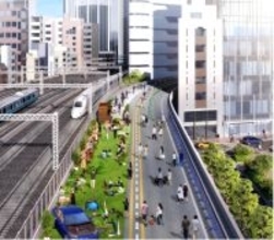 株式会社ストリーモ、高速道路上での“未来の歩行者空間”を体感する「GINZA SKY WALK 2024」大成建設(株)が出展する「モビリティエリア」の企画・運営に協力