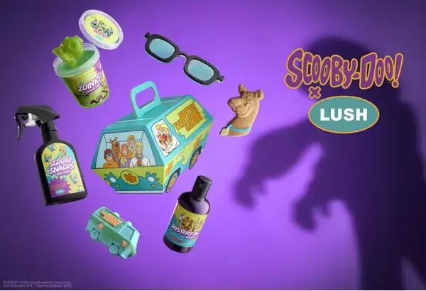 「＜SCOOBY-DOO X LUSH＞アニメ「スクービー・ドゥー」との限定コラボレーションアイテム全7種を10月2日（木）より発売」の画像