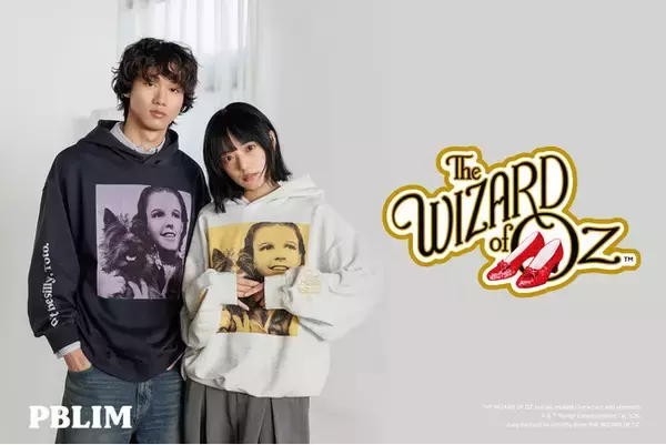 「PBLIM（ピービーリム）より映画『オズの魔法使』をテーマにしたスウェット＆パーカーが販売中」の画像