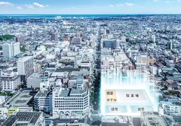 八戸メインストリートの『チーノ跡地』が生まれ変わる！住宅・商業・ホテル・駐車場からなる大規模複合再開発『ハチノスクエア』いよいよ始動！ツインタワー分譲マンション棟ホームページ開設