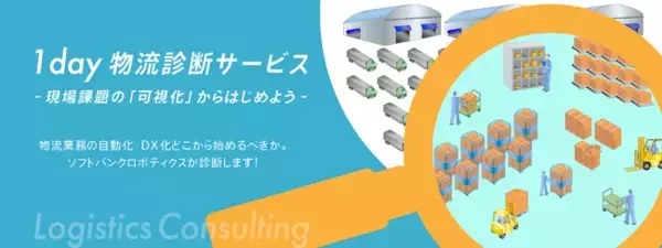 物流自動化・DX化を支援する「1day 物流診断サービス」を本日提供開始