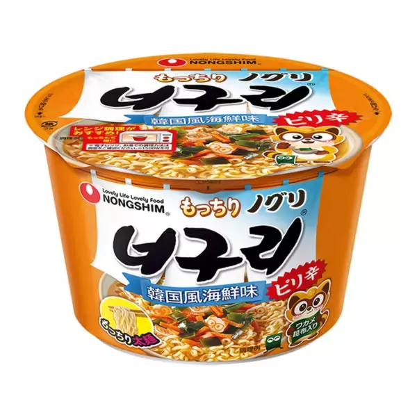 韓国の国民的ラーメン「ノグリ」から、日本限定の新製品誕生！「もっちりノグリ 韓国風海鮮味 カップ（ピリ辛）」が10月27日（月）より全国のコンビニエンスストアで発売！