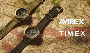 「AVIREX × TIMEX」ミリタリーウォッチの原点 ”MIDGET”を現代に再構築した50周年記念モデルが登場