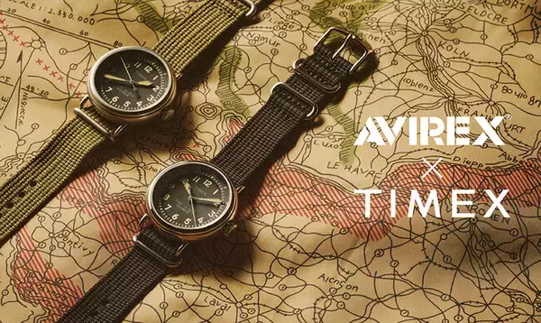「「AVIREX × TIMEX」ミリタリーウォッチの原点 ”MIDGET”を現代に再構築した50周年記念モデルが登場」の画像