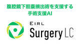「腹腔鏡下胆嚢摘出術を支援する手術支援AI「EIRL Surgery LC」の製造販売承認を取得」の画像1