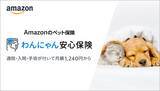 「Amazonのペット保険「わんにゃん安心保険」を販売開始」の画像1