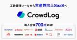 「クラウドログ、ロゴデザイン・UI UXをアップデート工数管理ツールから生産性向上SaaSへ」の画像1
