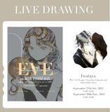 「ケビンばやし 「EVE」巡回展@岩田屋 Life with Art　開催中。9月24日（水）から29日（月）まで。本展では約30点の原画・版画を展示販売。9/27.28ライブドローイング作家来場！」の画像1