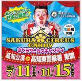 「【JAF高知】甘いときめき、カラフルな夢の世界へ！ CANDY CIRCUS 高知公演で利用できるJAFアプリクーポン配信中！」の画像1