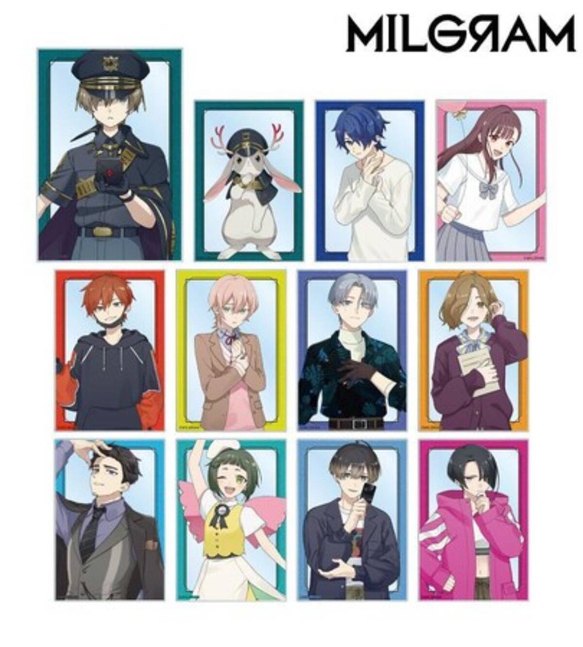 MILGRAM -ミルグラム-』の描き下ろしイラスト 第一審MV衣装ver 