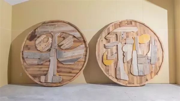 大阪・関西万博スペシャルサポーター青木崇高氏制作の大型アート作品2点を小豆島に展示