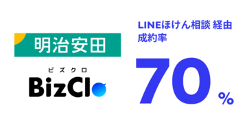 明治安田、LINE経由の成約率が70%に向上。BizClo導入により、LINEナーチャリングを推進