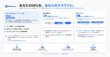 OrcaRouter、ローカルGPUをセキュアな共有AI APIに変える新機能「Orca Connect」の提供を開始