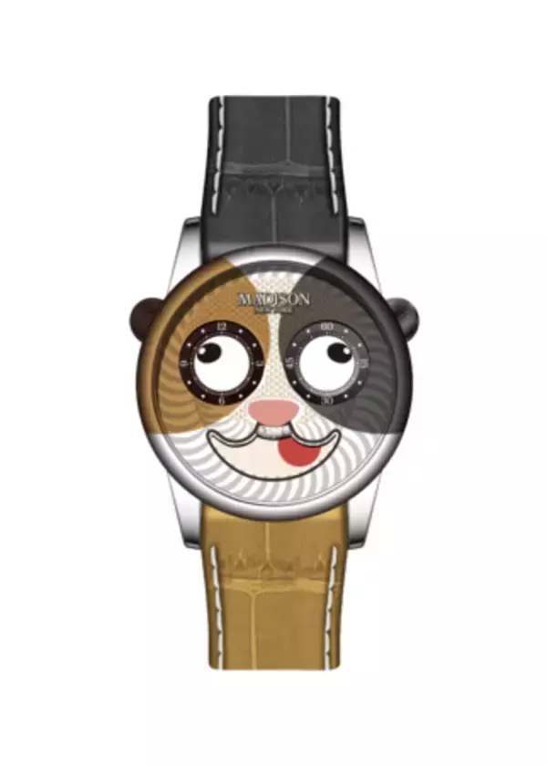 両目が回る？！摩訶不思議な腕時計、ユニオン・スクエアが『マディソン  