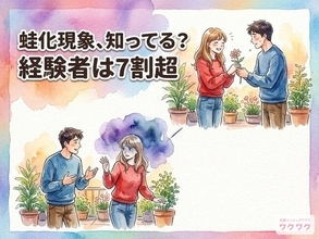 【マッチングアプリ利用者500人調査】73%が「急に冷めた」経験あり。蛙化現象のきっかけ1位は「態度が悪い」、女性は「食べ方が汚い」44%が最多