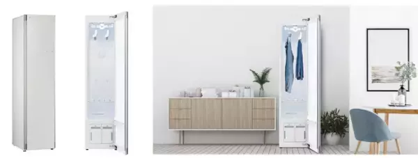 衣類ケア家電「LG Styler」新モデル「S3WW（ホワイト）」7月14日（月）から「GREEN FUNDING」にて先行支援受付開始