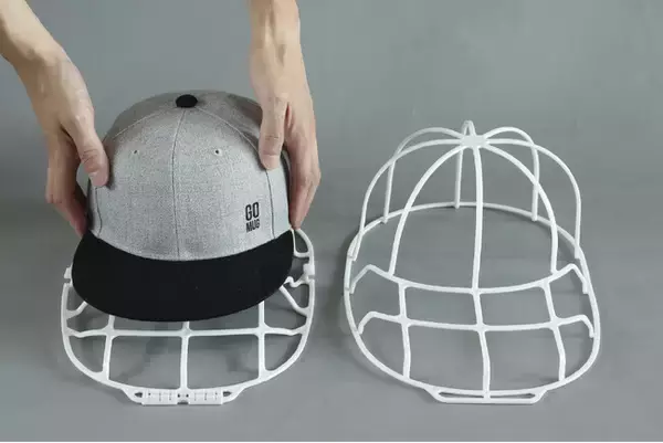 【新商品】キャップ好き必見！お気に入りのキャップを型崩れから守って洗濯できるキャップウォッシャー