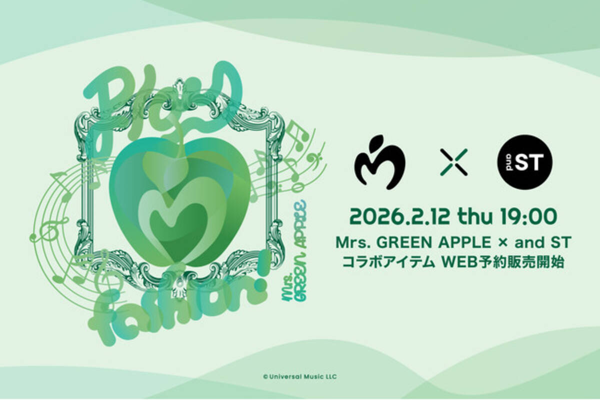 Mrs. GREEN APPLE」と「and ST」が音楽とファッションを楽しむすべての 
