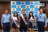 「【シーホース三河】長野誠史選手とSuper Girlsが1日警察官に就任！刈谷駅前で「飲酒運転をなく“そうめん”」を配布し根絶を呼びかけ」の画像1