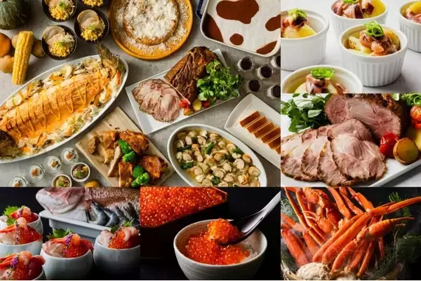 【ホテルグランヴィア広島】蟹・イクラ・海鮮と、北海道の名物・名品を味わう贅沢「旅するブッフェ 海の幸と北海道グルメ」抽選でホテル宿泊券やグルメギフトが当たるキャンペーンも！