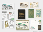 日光金谷ホテル×デザインフィル　「館内を旅するような物語」をテーマにしたオリジナル文具を10月5日より発売